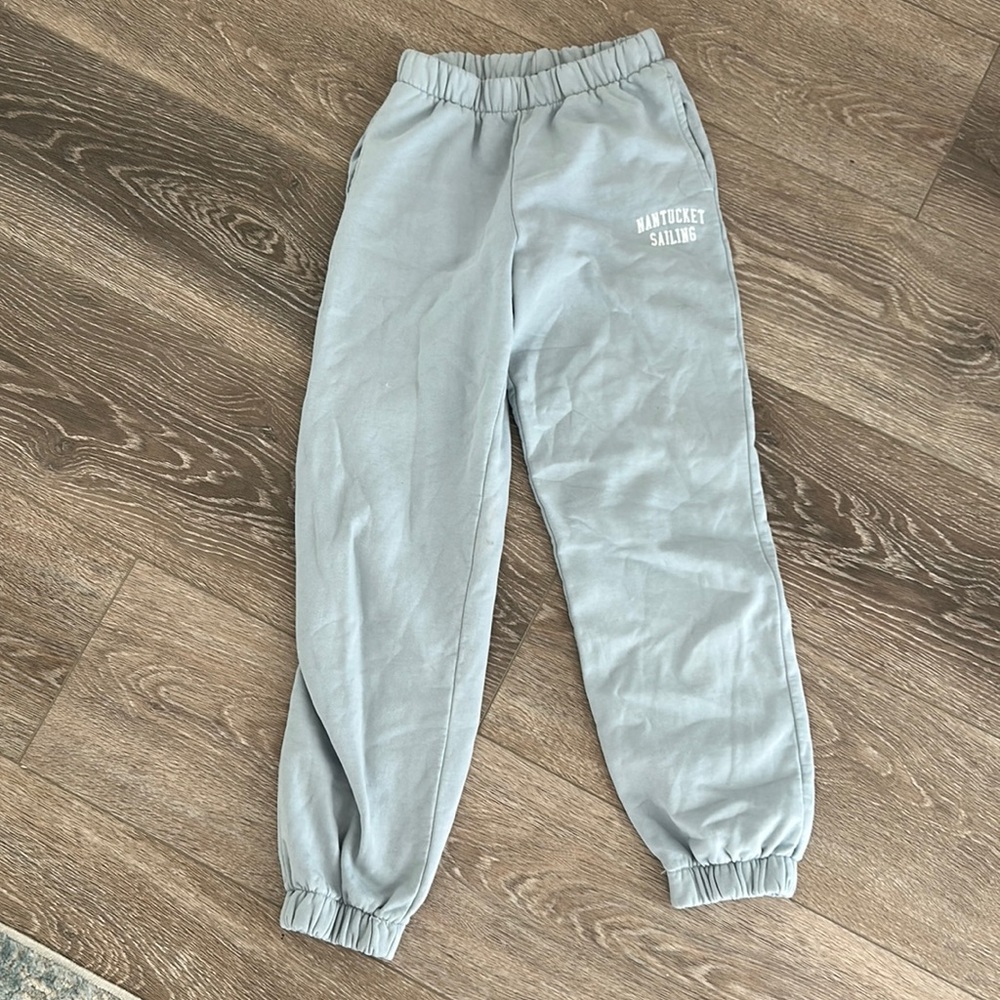 Light blue brandy Melville sweatpants